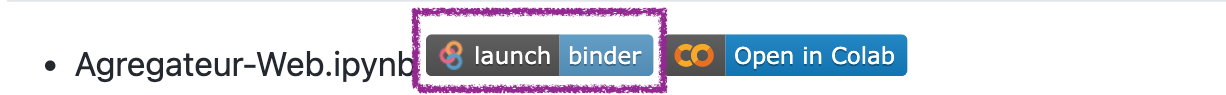 launch binder button