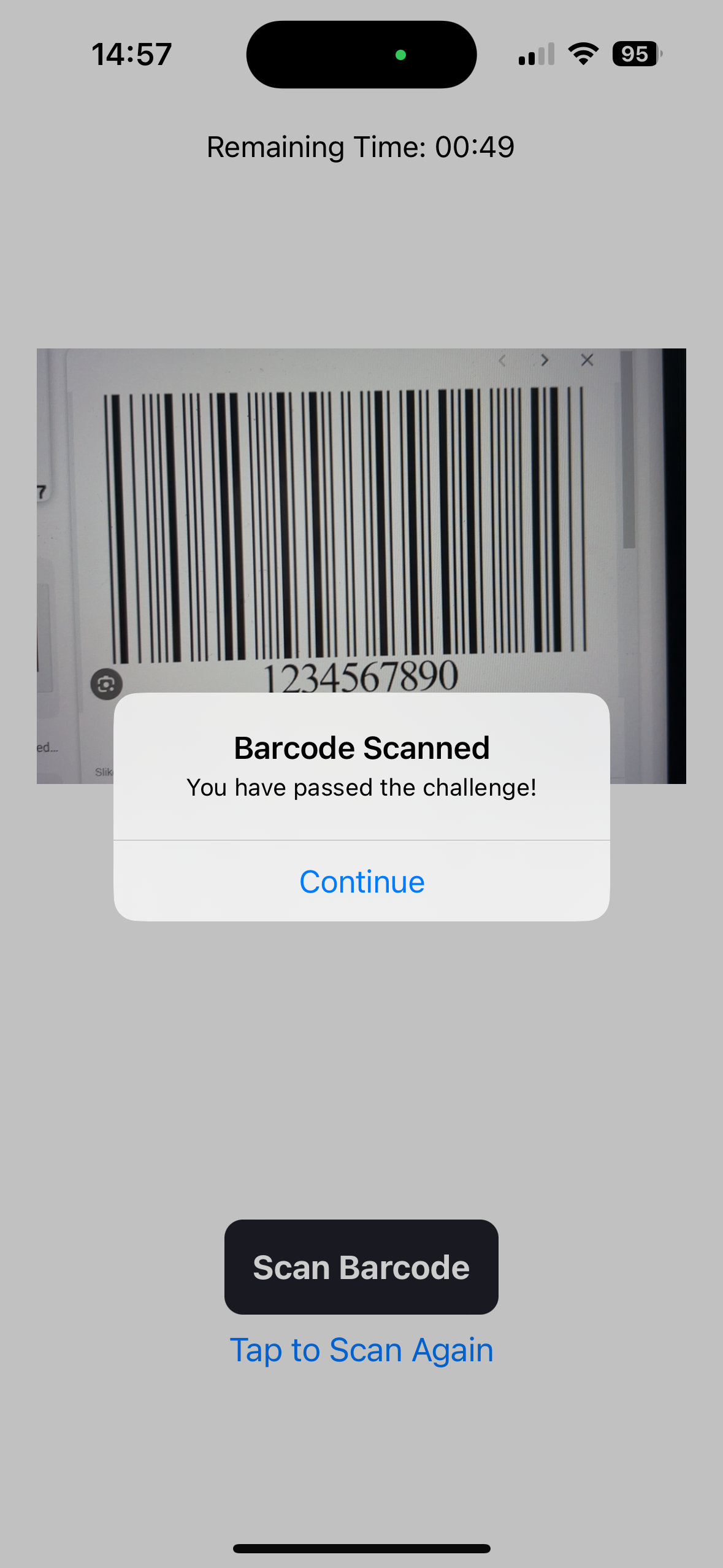 Barcode Challenge