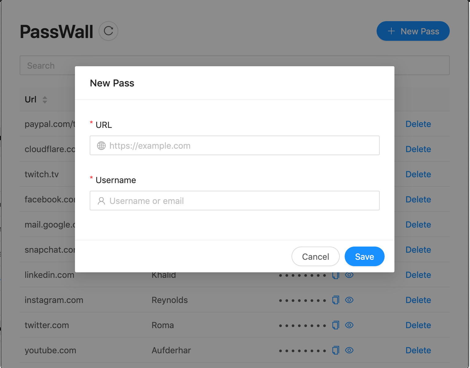 Passwall Browser Extension