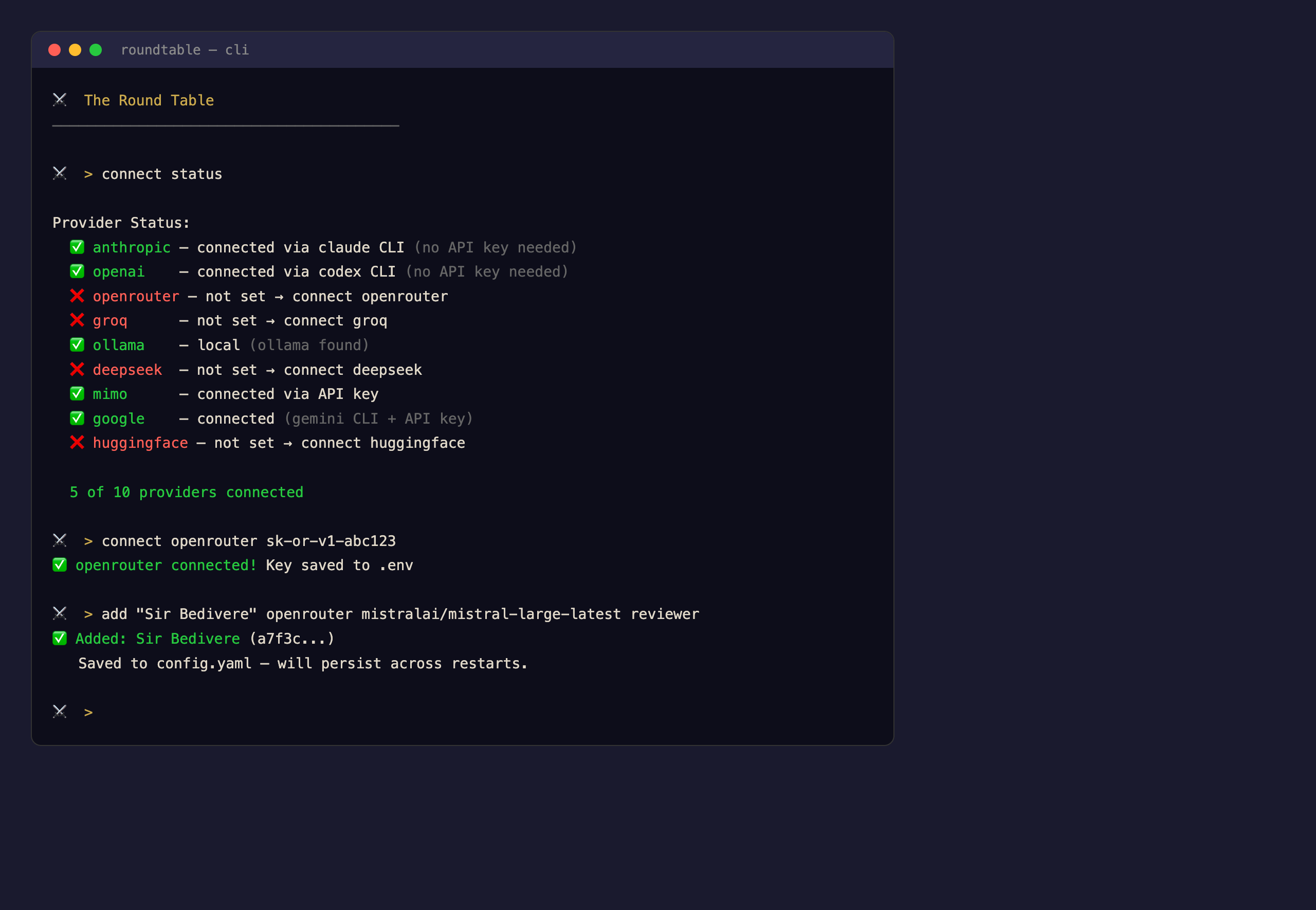 CLI Connect