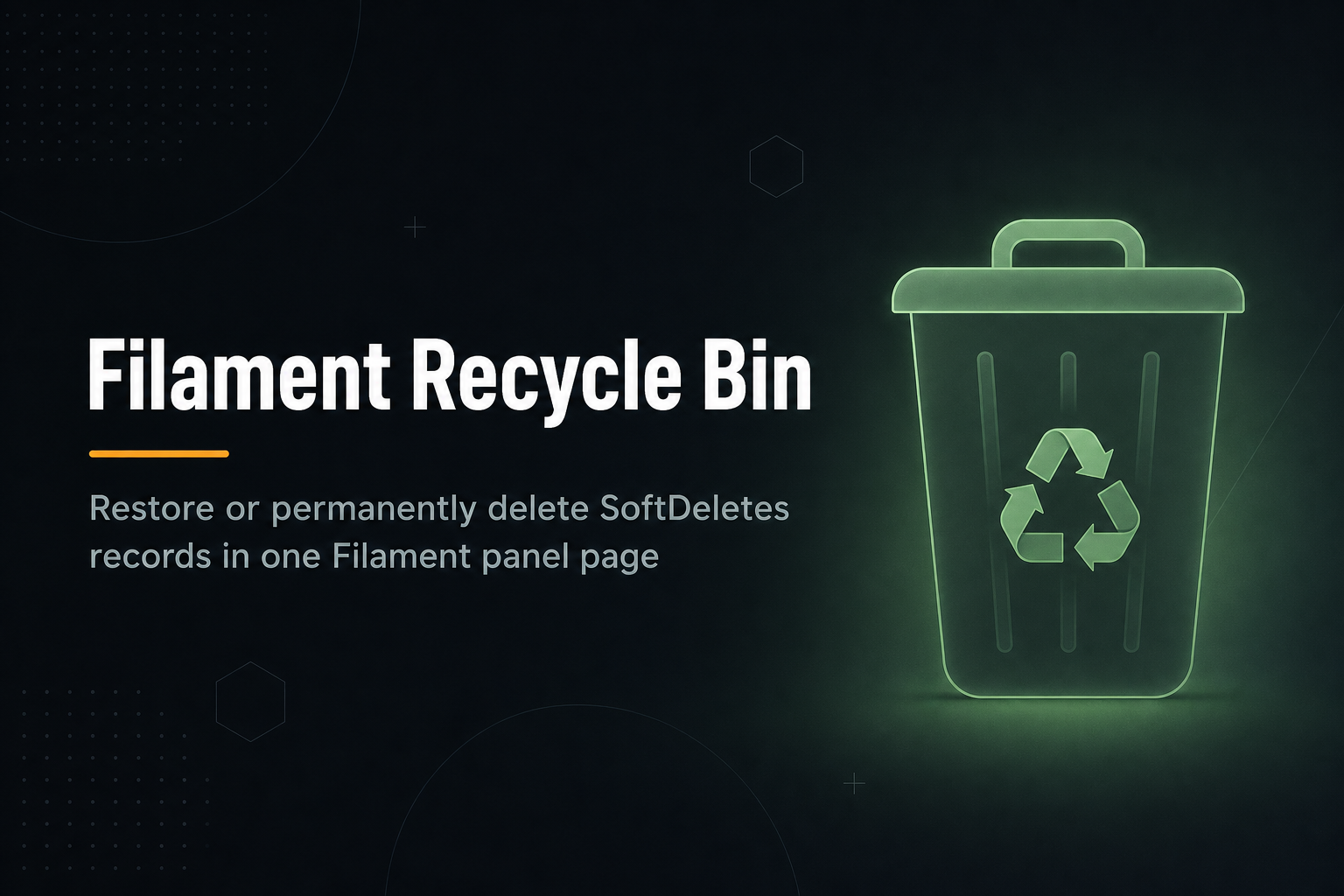 Filament Recycle Bin