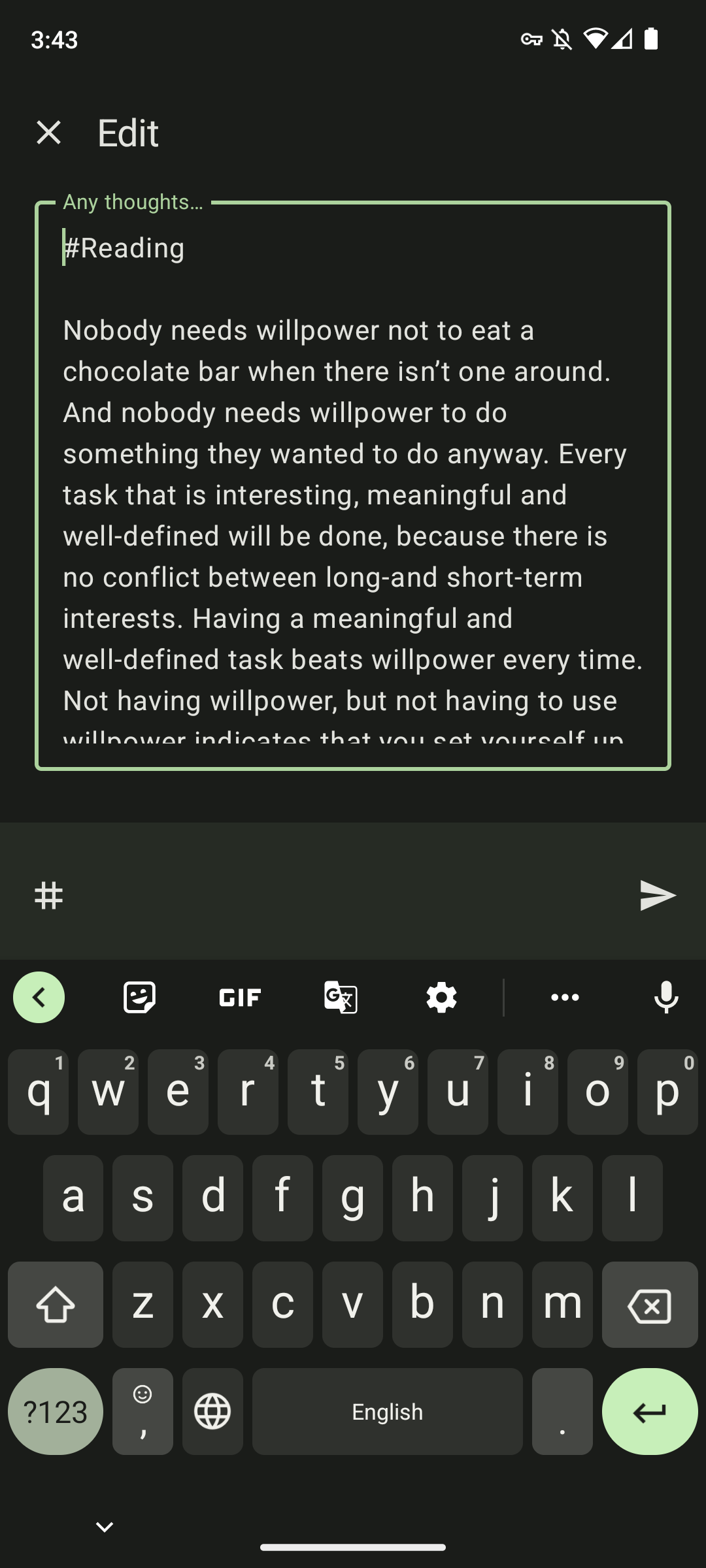 Screenshot 3 of Moe Memos — opens full size