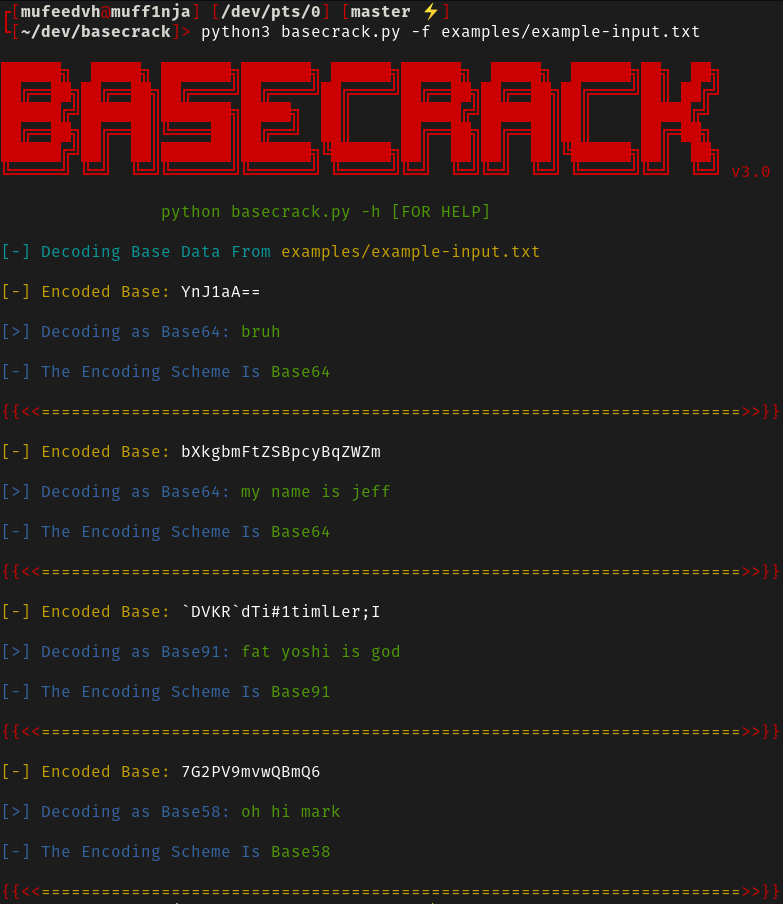 basecrack screenshot