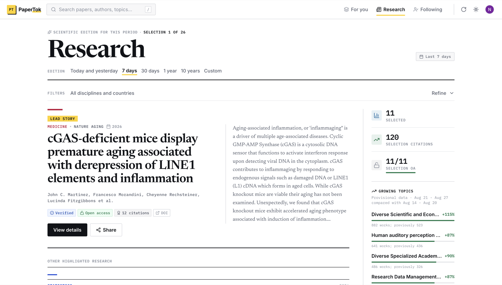 A Research edition