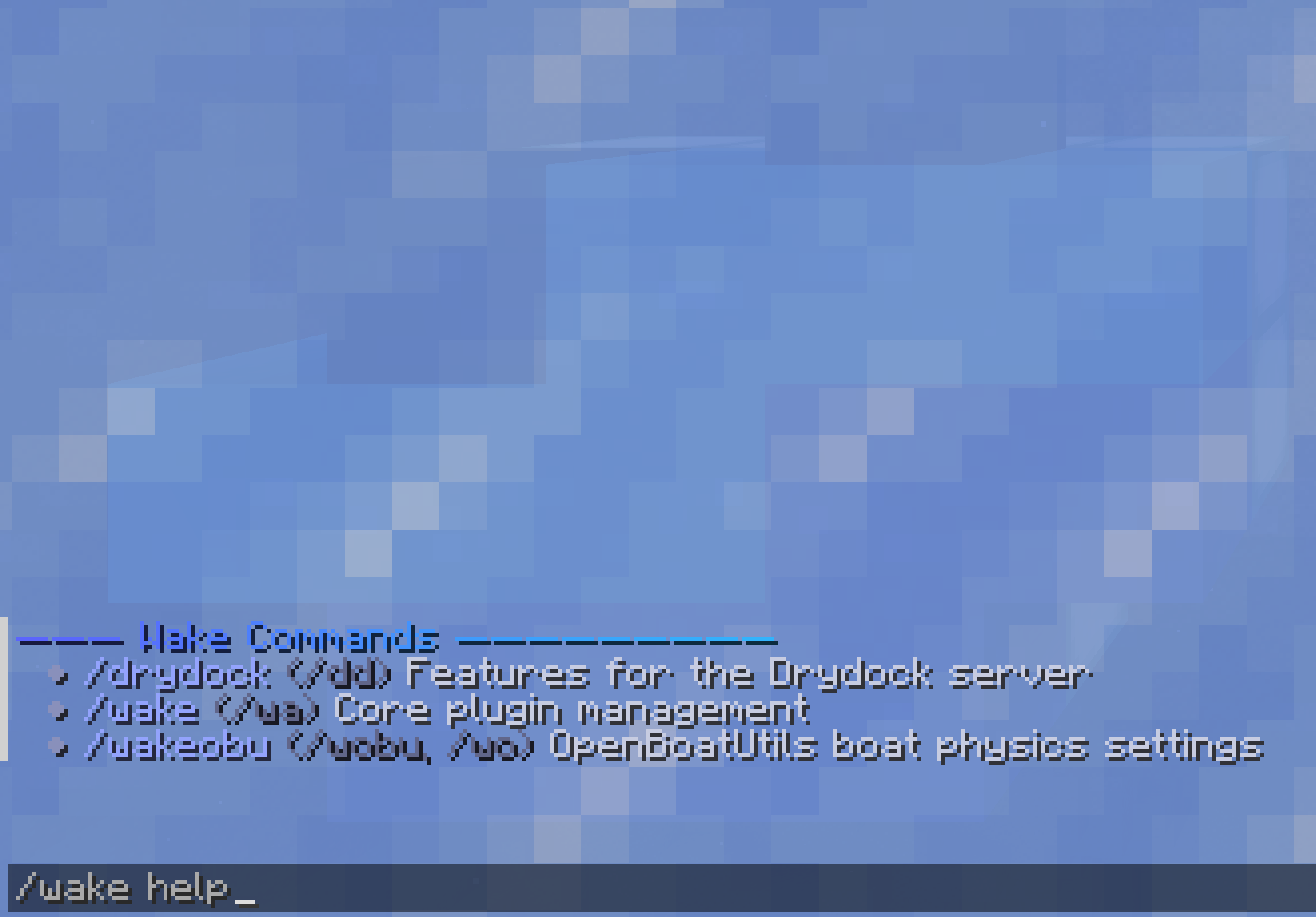 /wake help