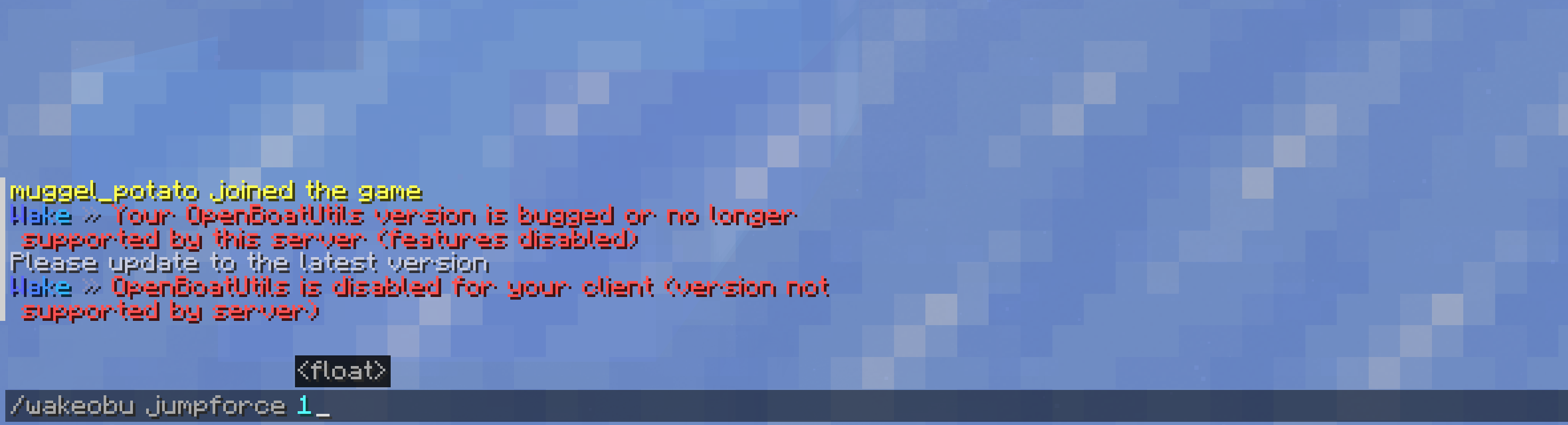 An unsupported OpenBoatUtils client