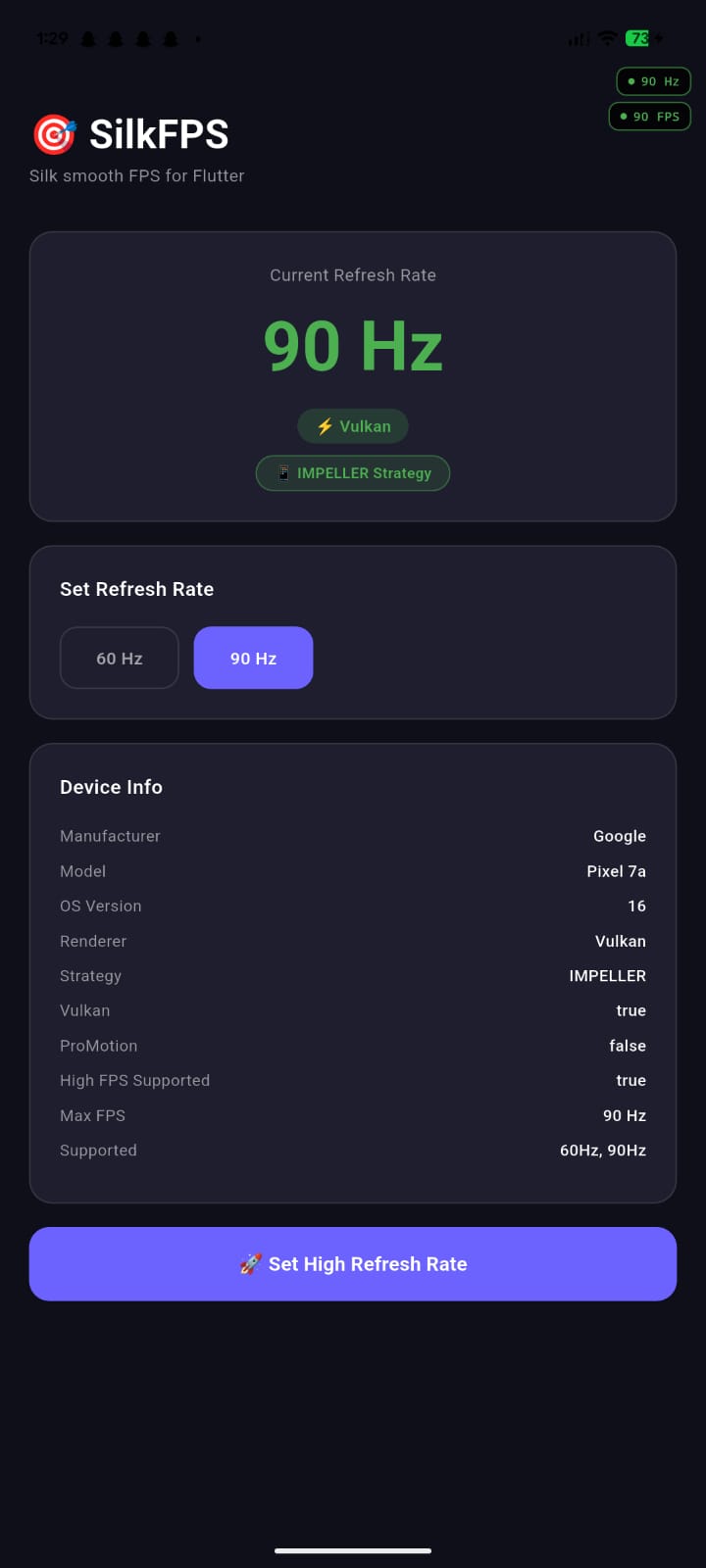 SilkFPS — 90Hz boosted
