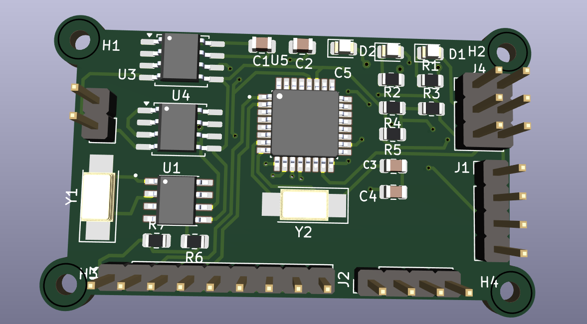 MCU DATALOGGER PCB DESIGN USING, from the project README
