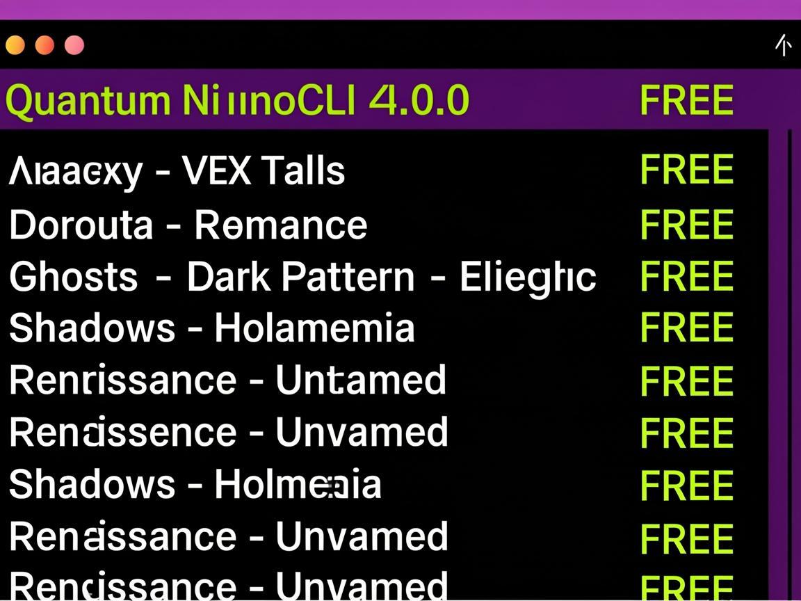 NeuroCLI Terminal Screenshot