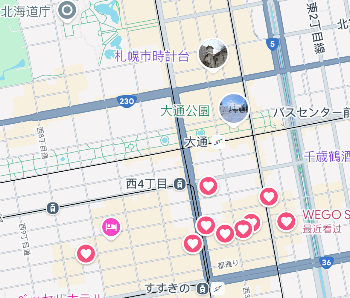 好吧其实还有两家donki的位置