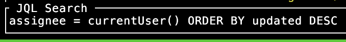 jirac interactive JQL builder preview