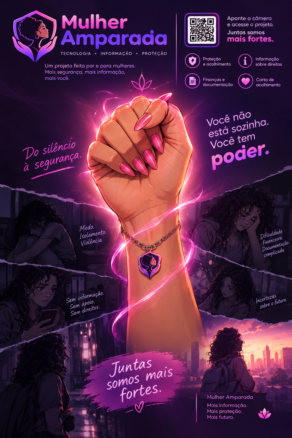 Pôster do Mulher Amparada