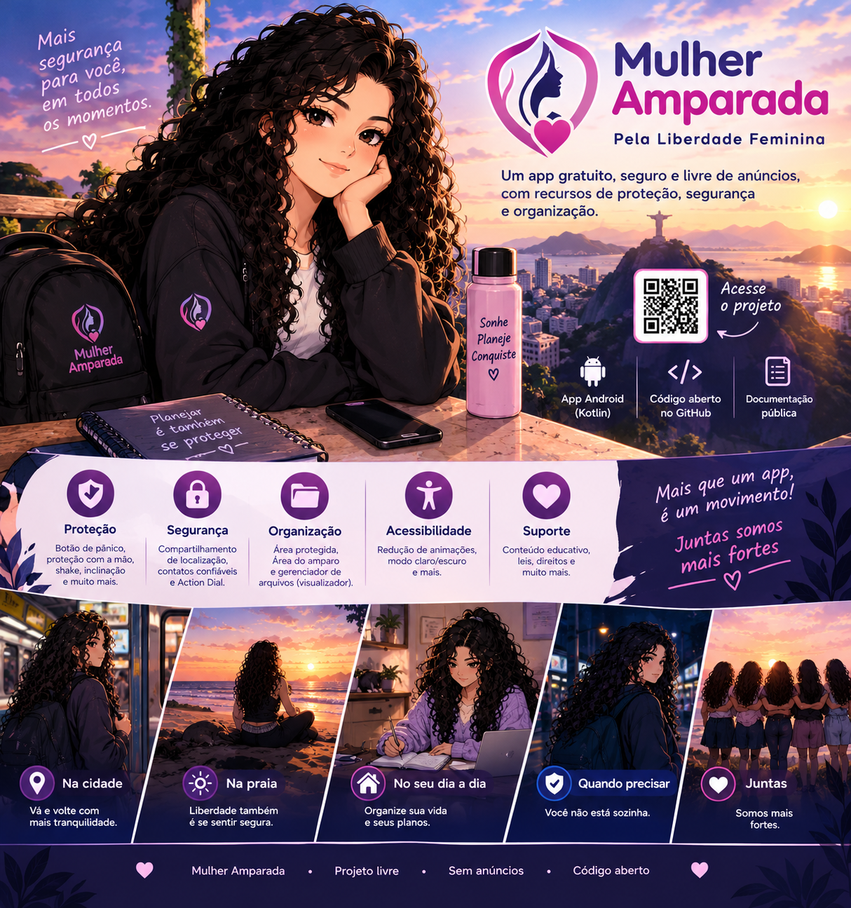 Pôster do Mulher Amparada