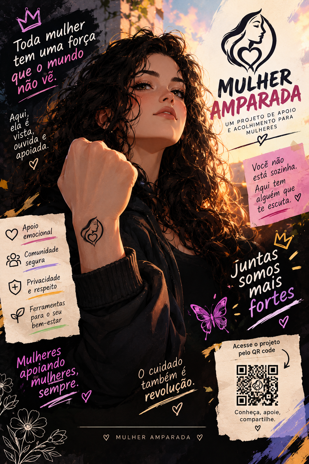 Pôster do Mulher Amparada