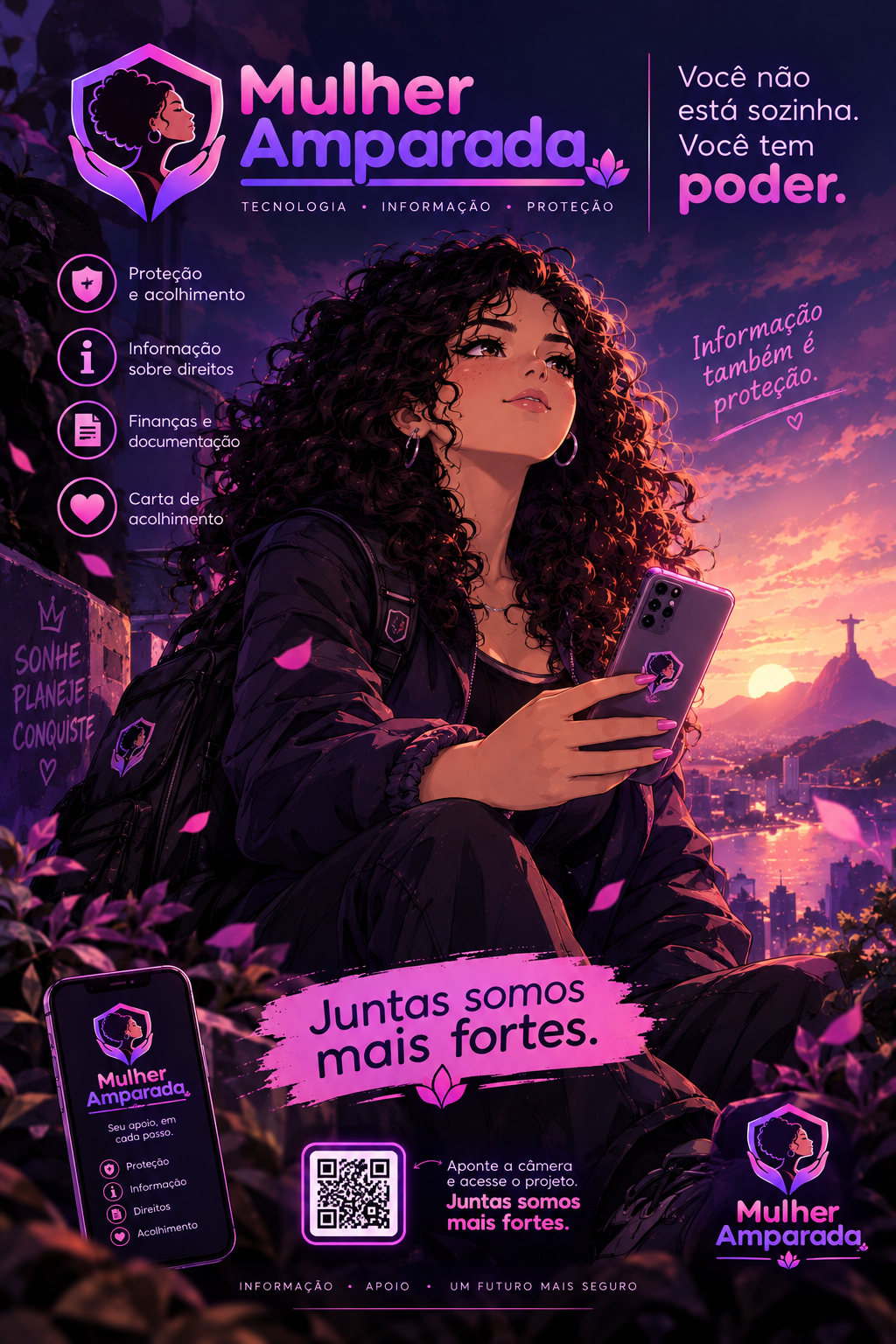 Pôster do Mulher Amparada