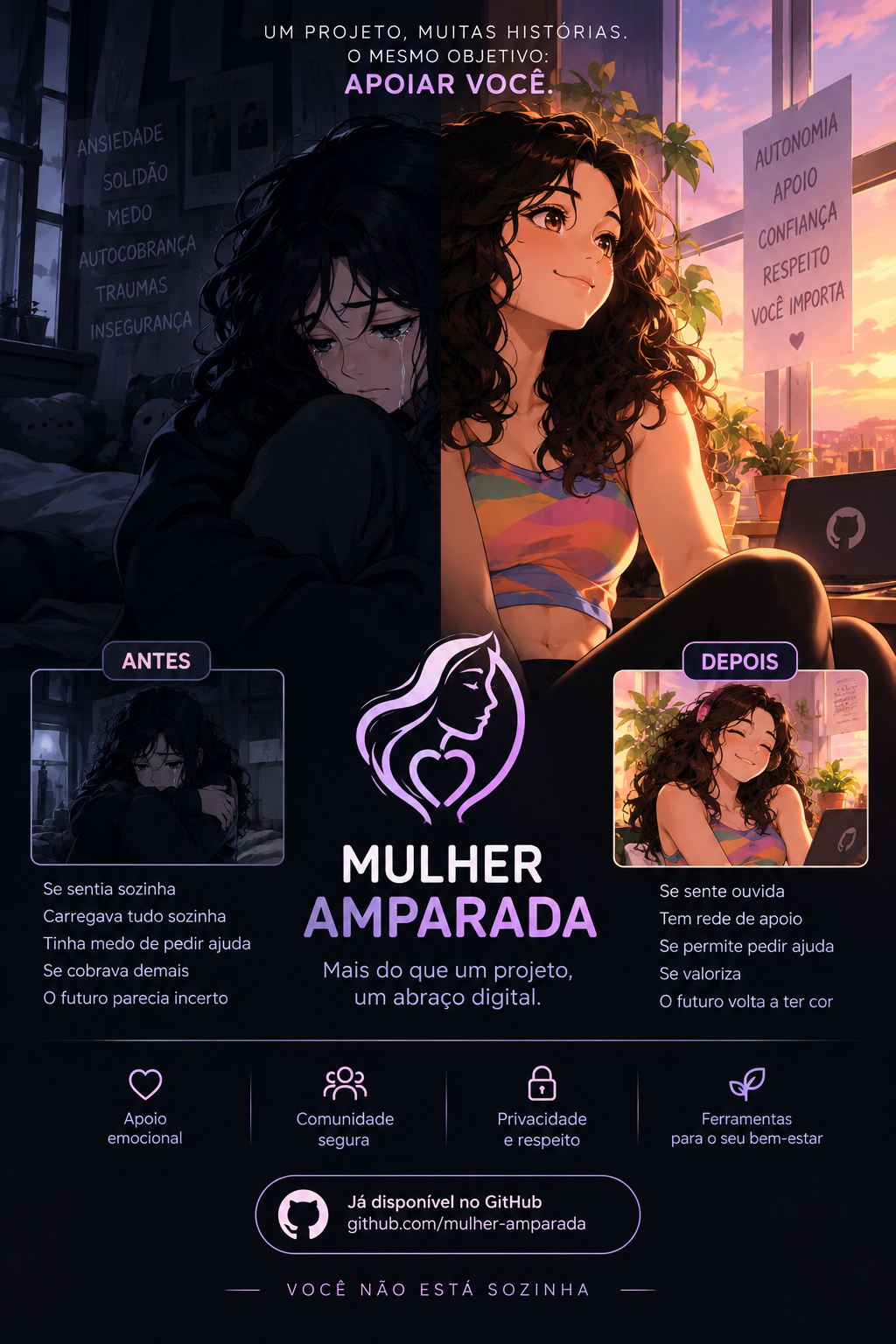 Pôster do Mulher Amparada