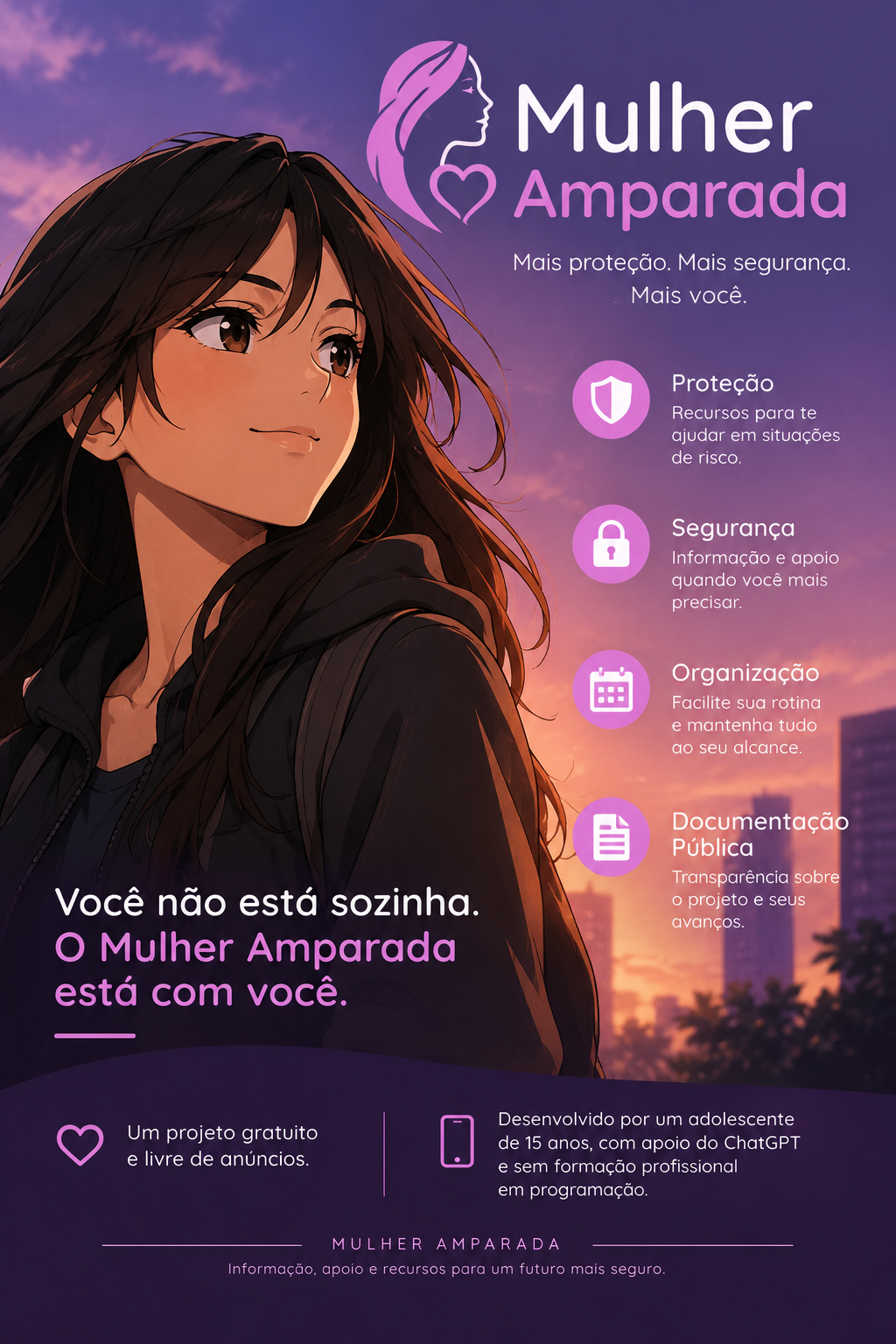 Pôster do Mulher Amparada