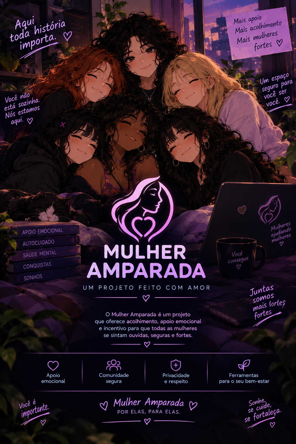 Pôster do Mulher Amparada