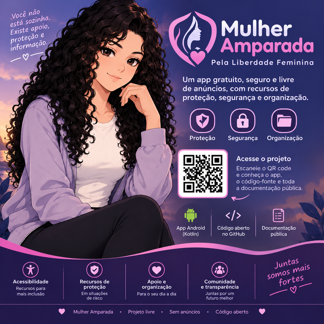 Pôster do Mulher Amparada
