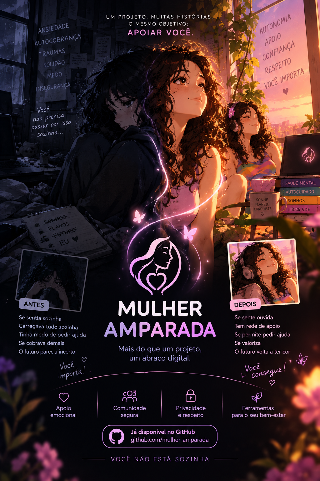 Pôster do Mulher Amparada