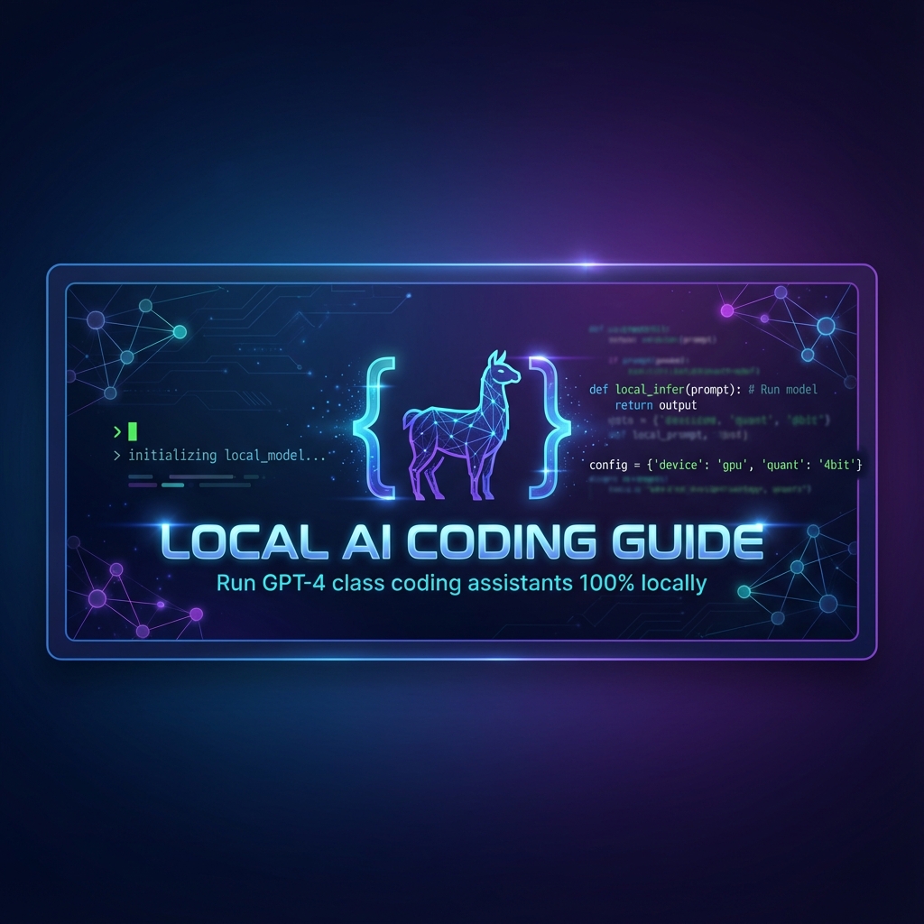 Local AI Coding Guide Banner