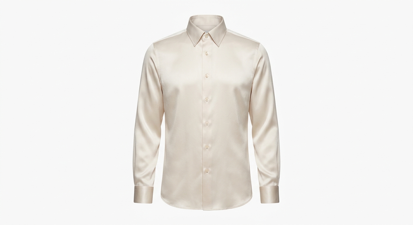 Camisa Seda Pérola