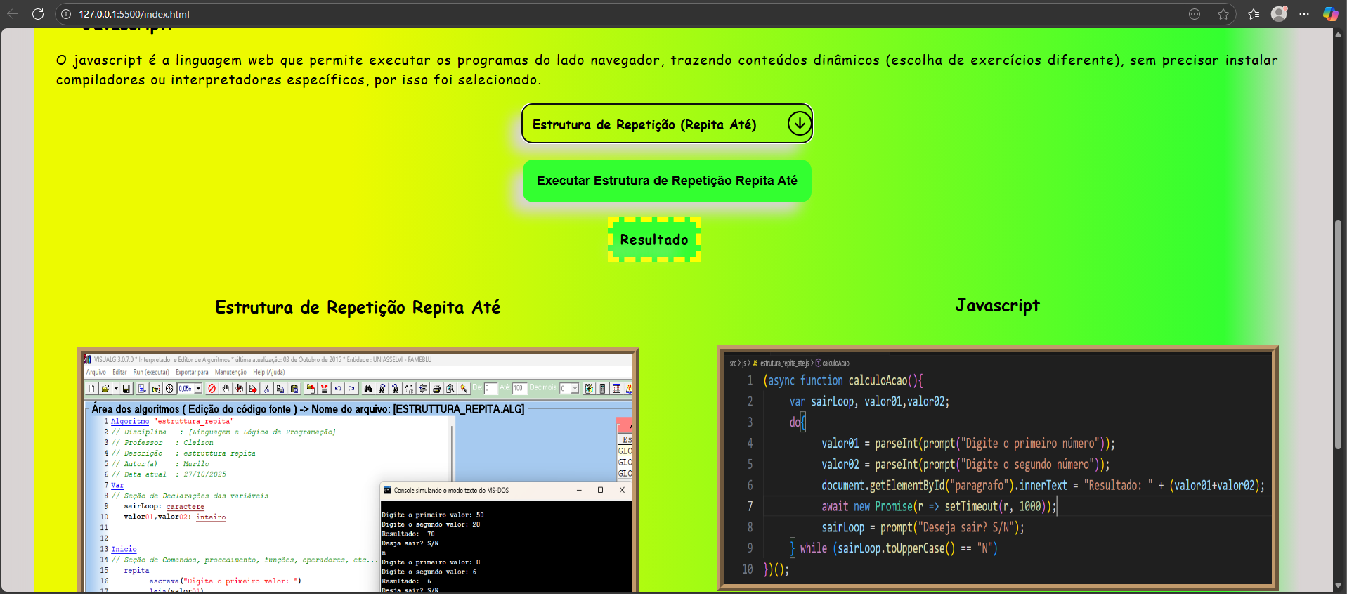 GitHub - muriloFsaidel/AlgoritmosELogicaParteI: Conteúdo do curso ...