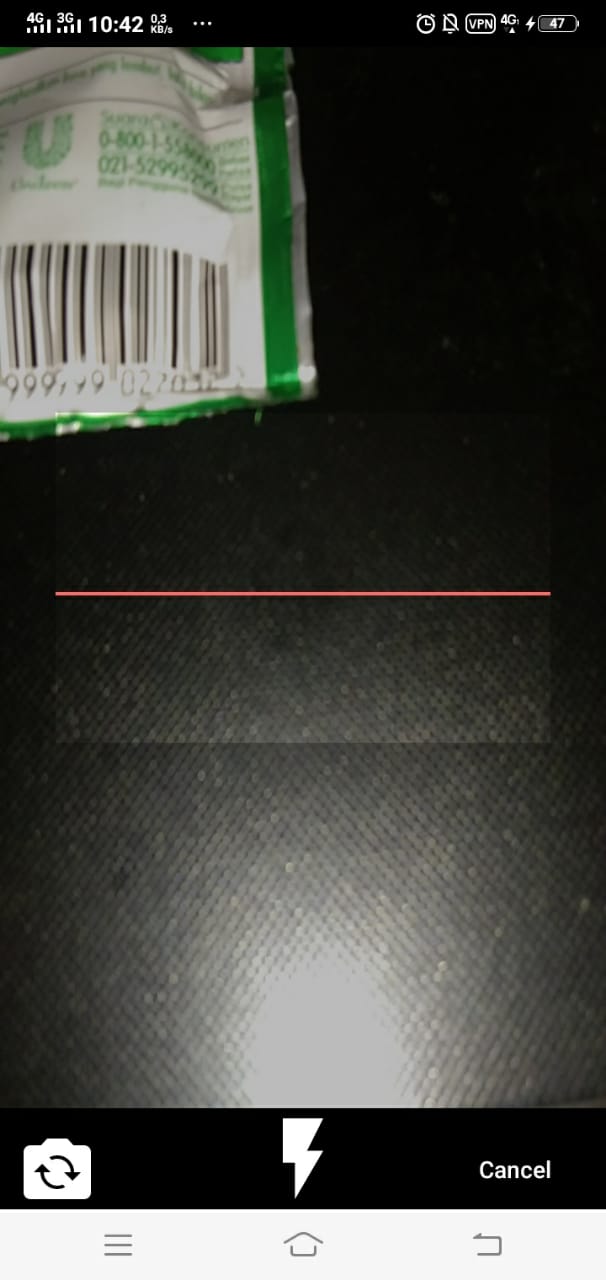 Barcode Screen