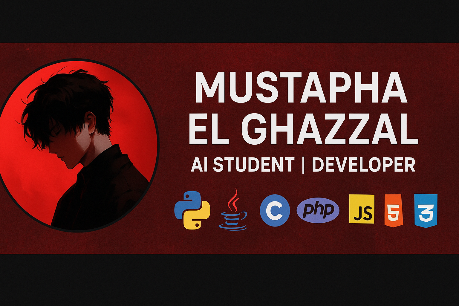 Mustapha El Ghazzal Banner