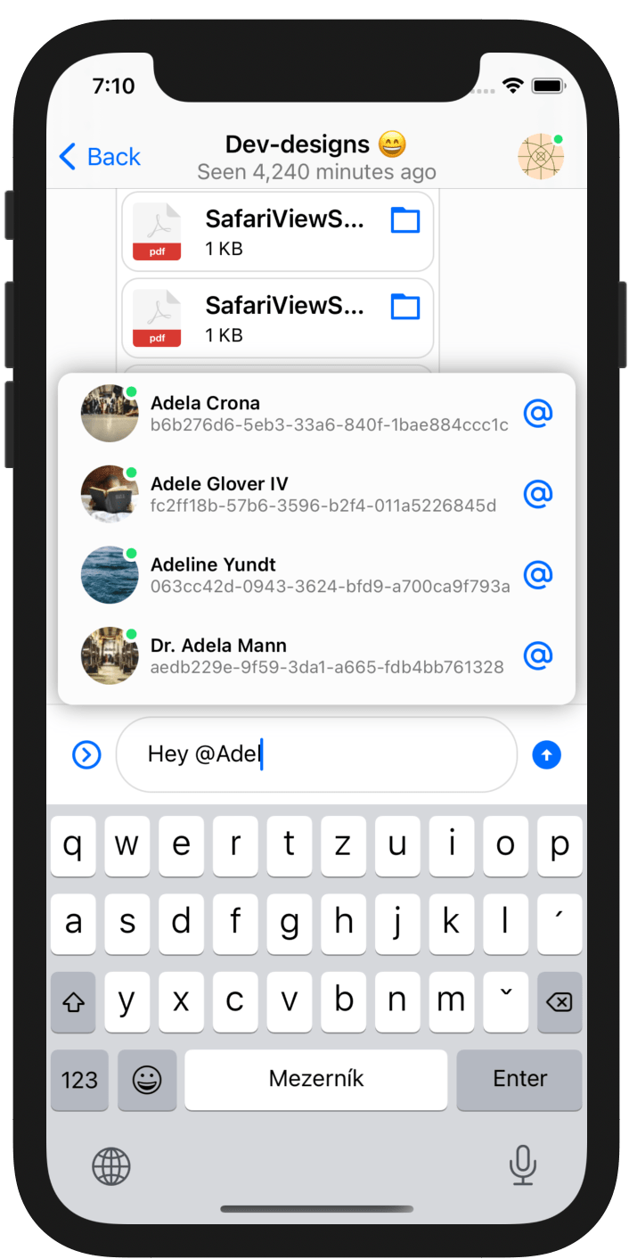 Mentions Bezel