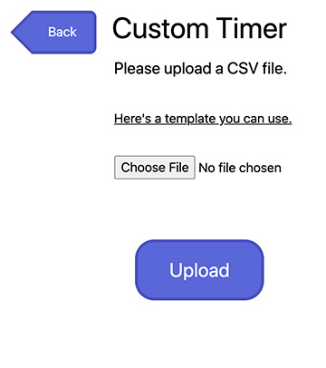 custom timer