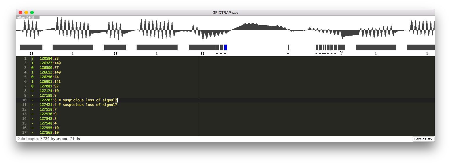 broken sequence