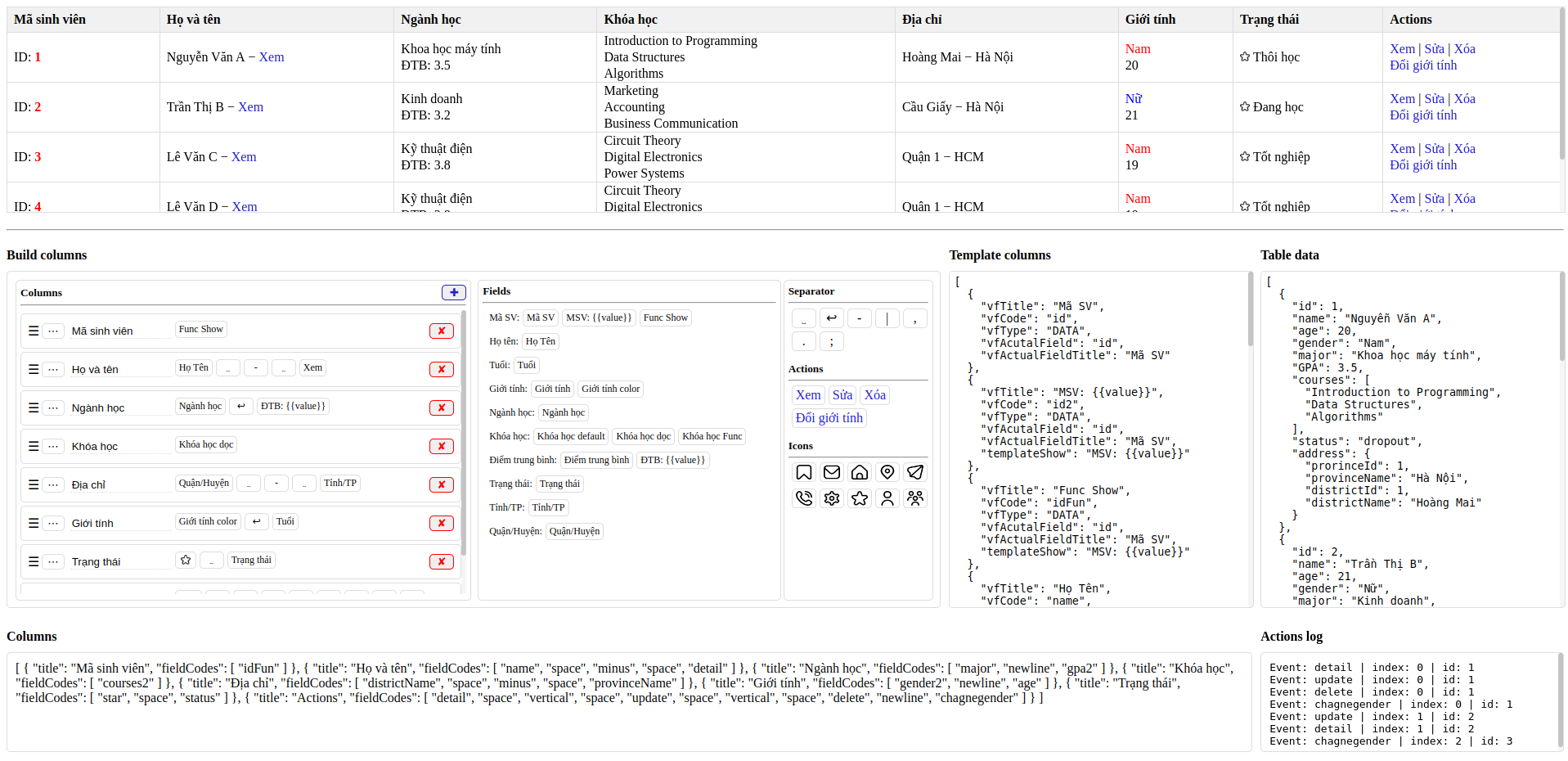 Screenshot docs