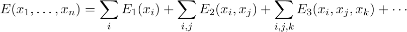 Multibody expansion formula