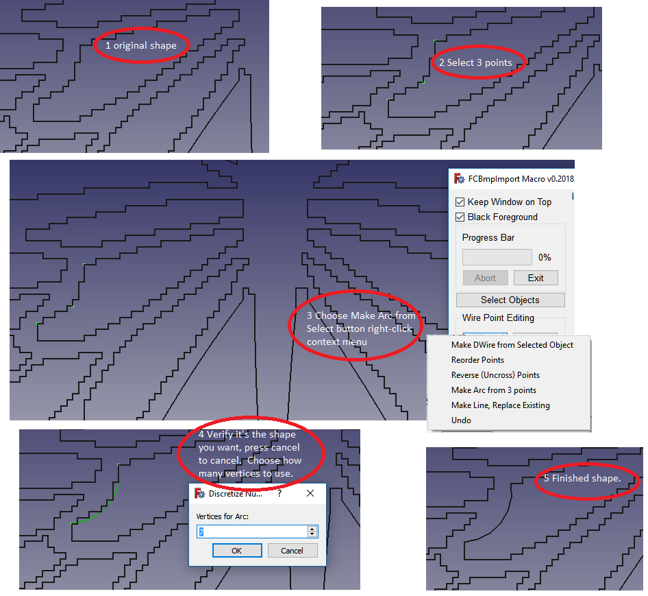 Using Make Arc