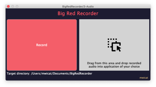 BigRedRecorder