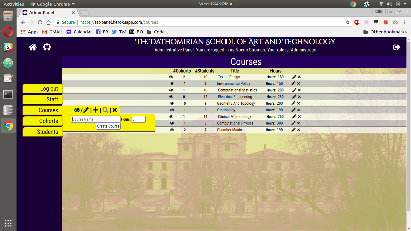 GitHub - mwissig/School-Admin-Panel: Administrative Panel for a School