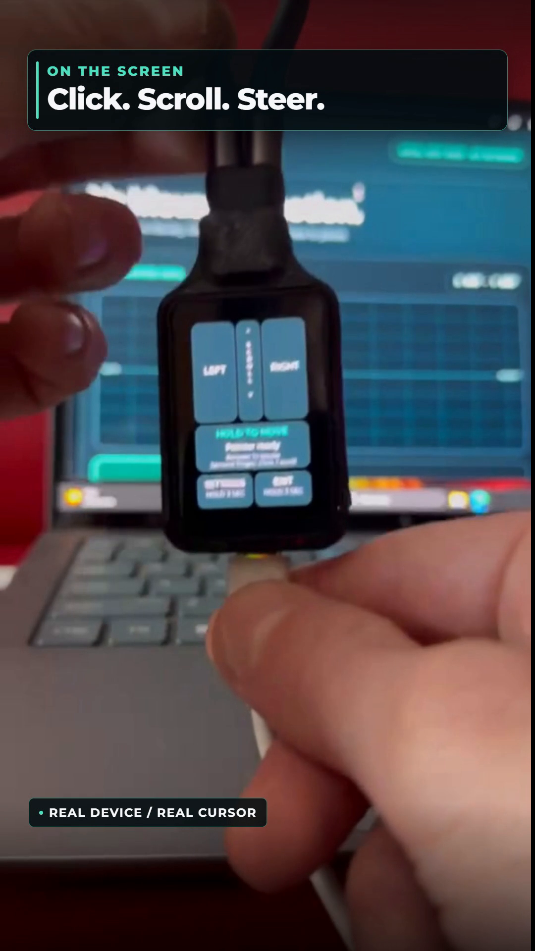 Watch the real EvilKey Air Mouse Short
