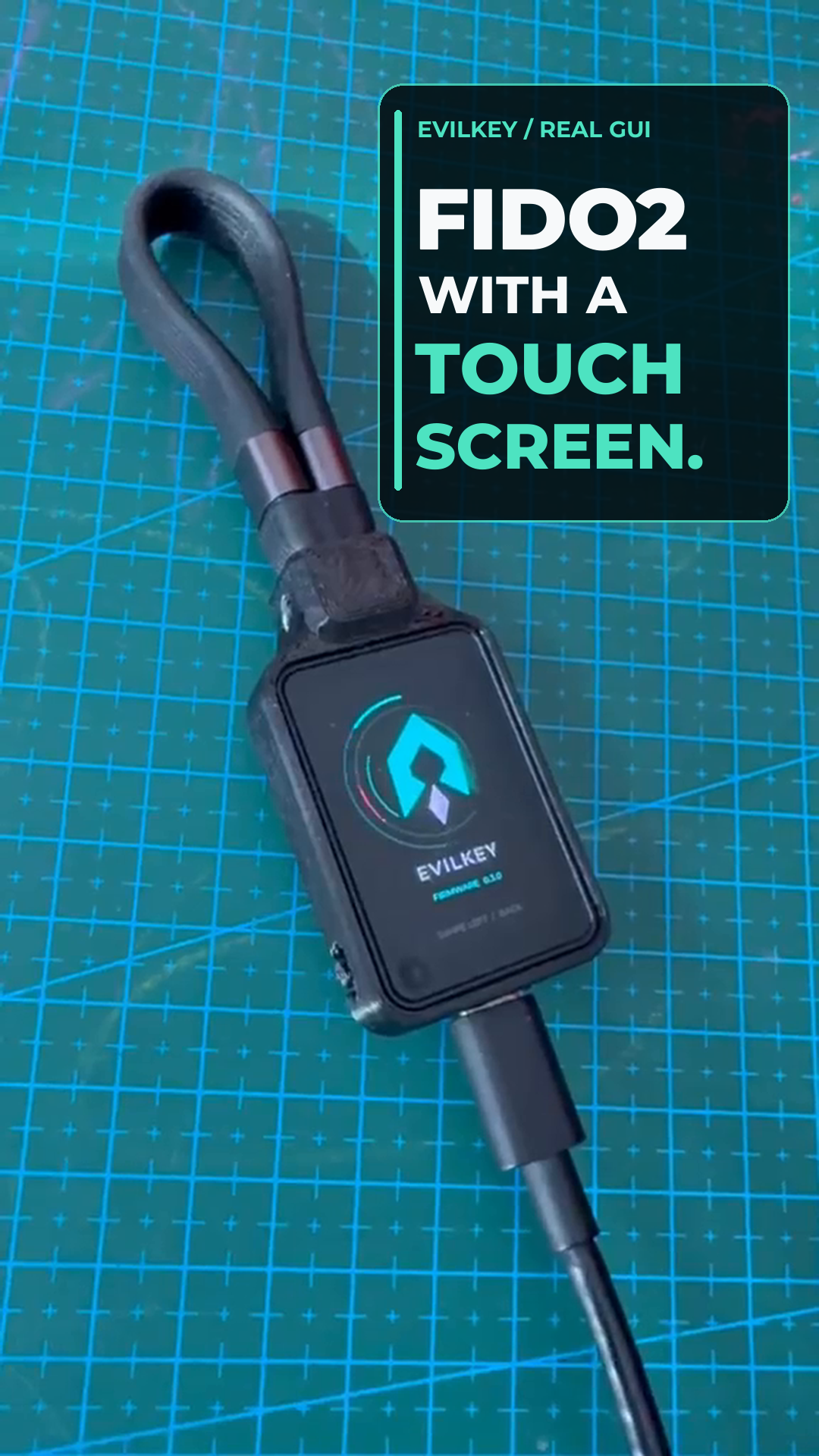 Watch the real EvilKey touch GUI Short