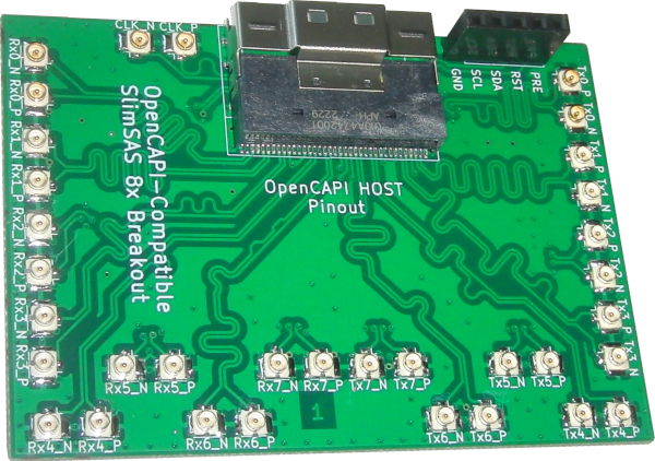 OpenCAPI Breakout, from the project README