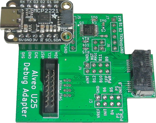 Alveo U25 JTAG Adapter