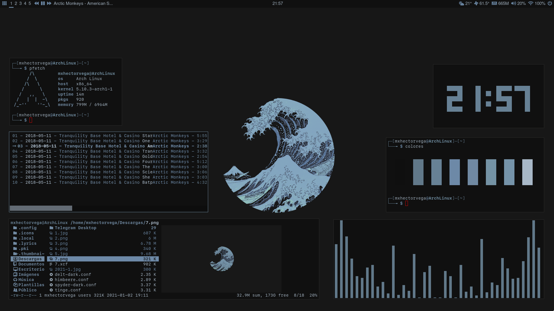 GitHub mxhectorvega/bspwmarch Configuraciones personales de ArchLinux