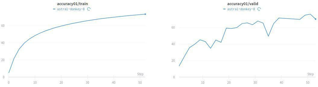 Accuracy curves