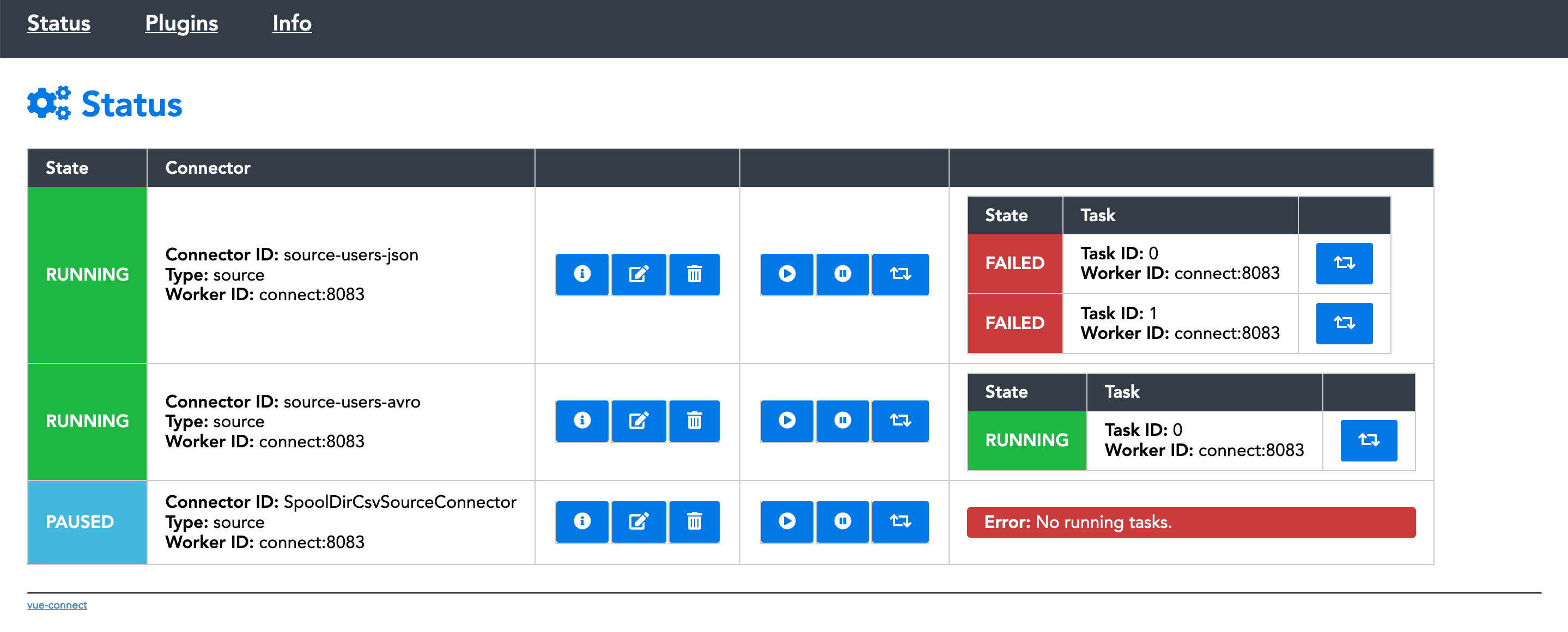 vue-connect ui