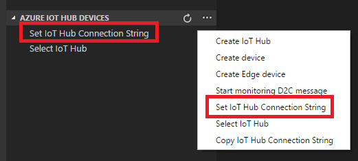 Set Connection String