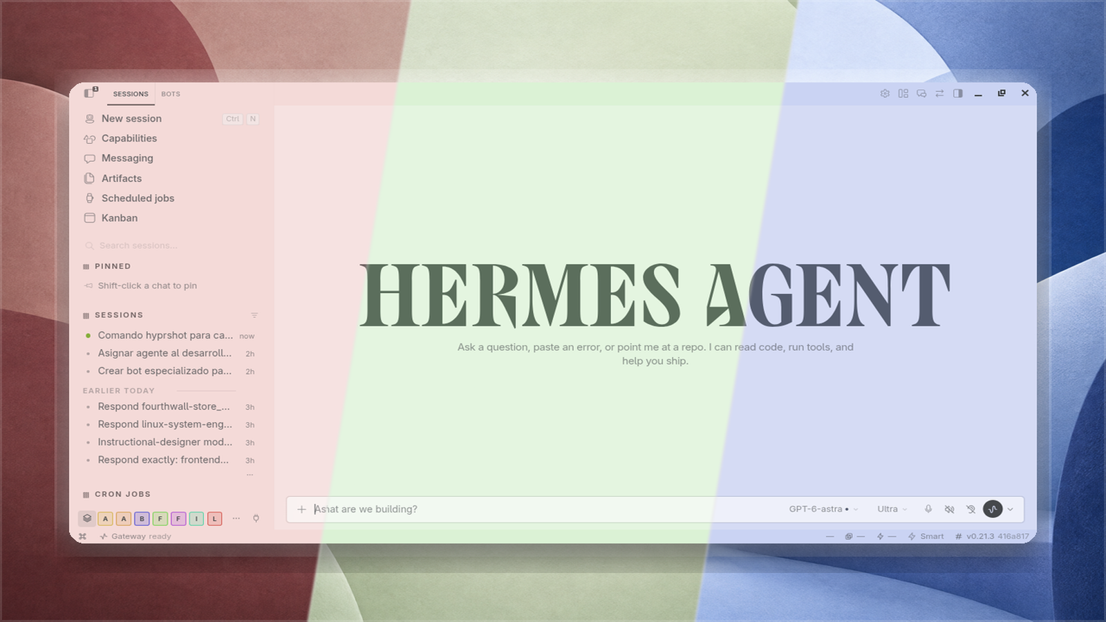 Minimalist Themes for Hermes Desktop