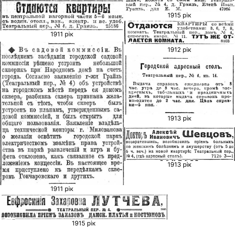 Прибутковий будинок Олени Граіль. «Дах Світу»