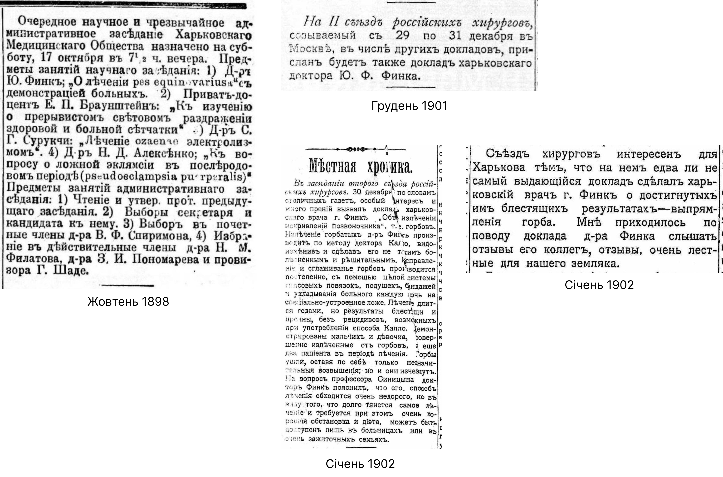 Приватна ортопедична лікарня Ю. Ф. Фінка