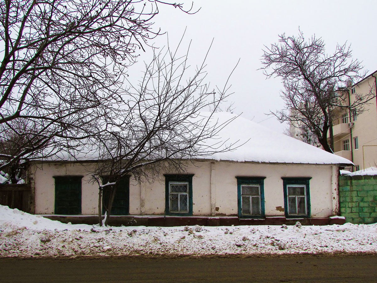 Дерев'яний будинок-мазанка