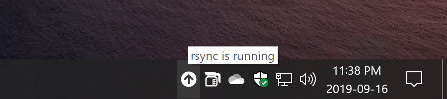 rsync-is-running